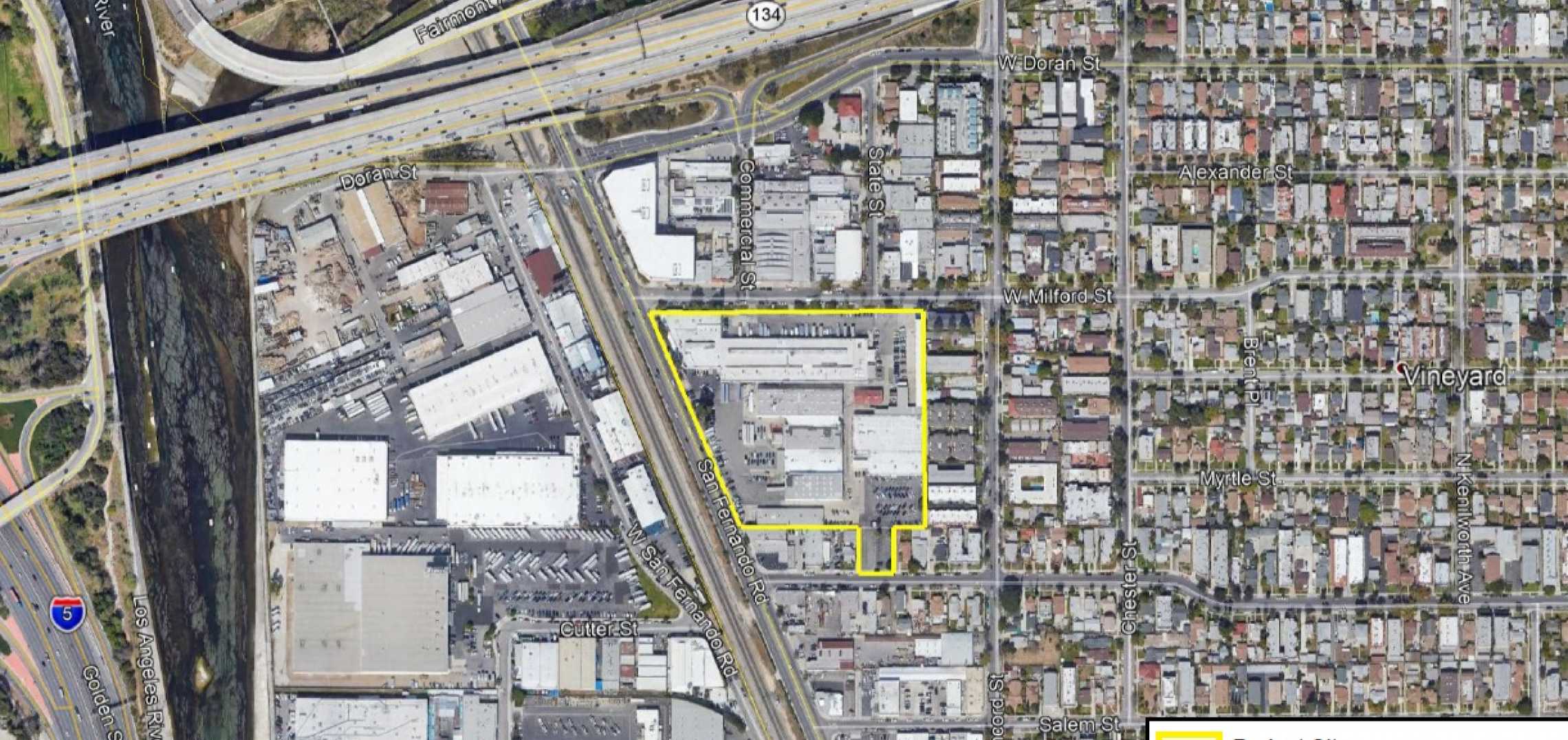 East End Capital plans another studio at 5426 San Fernando Road in